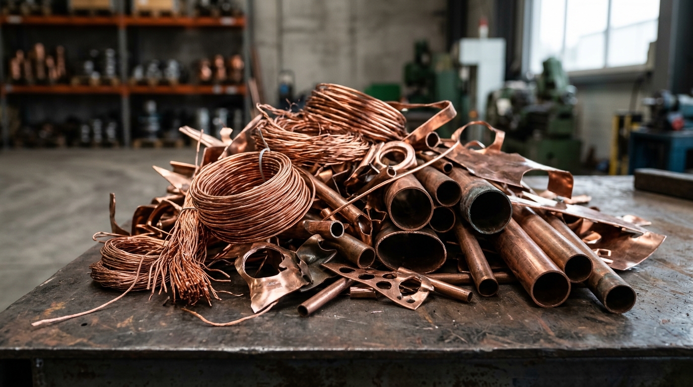 Приём меди в Уфе: виды и цены